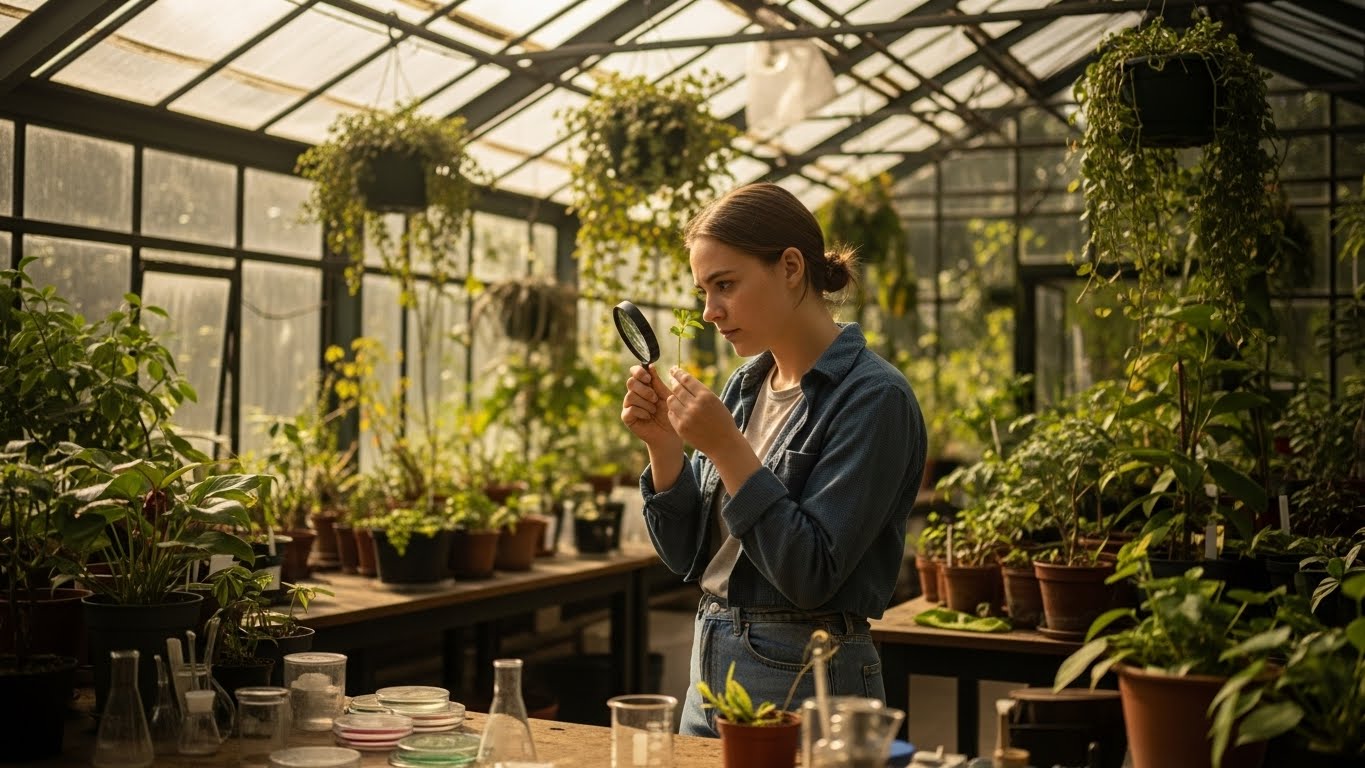 Student writing and erasing mistakes on paper