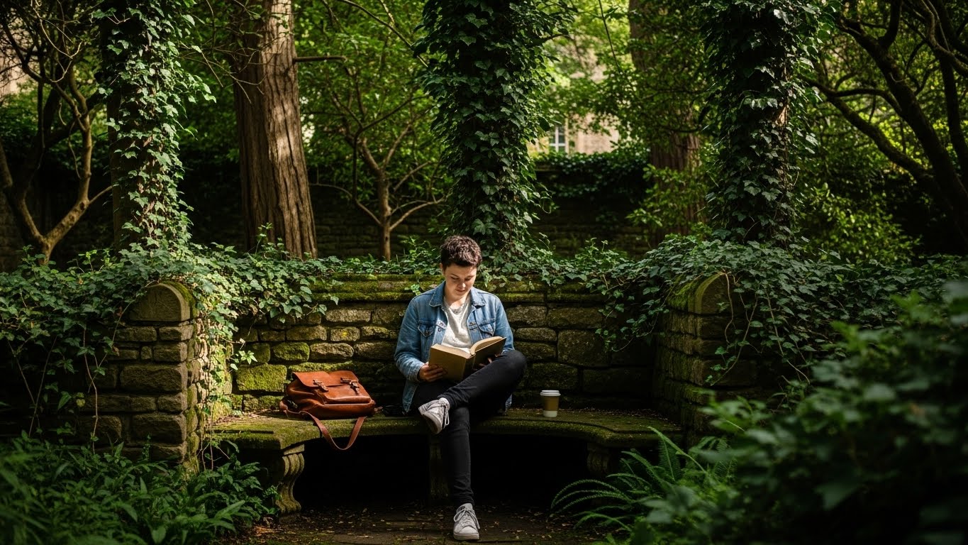 Students working on science project at TJHSST