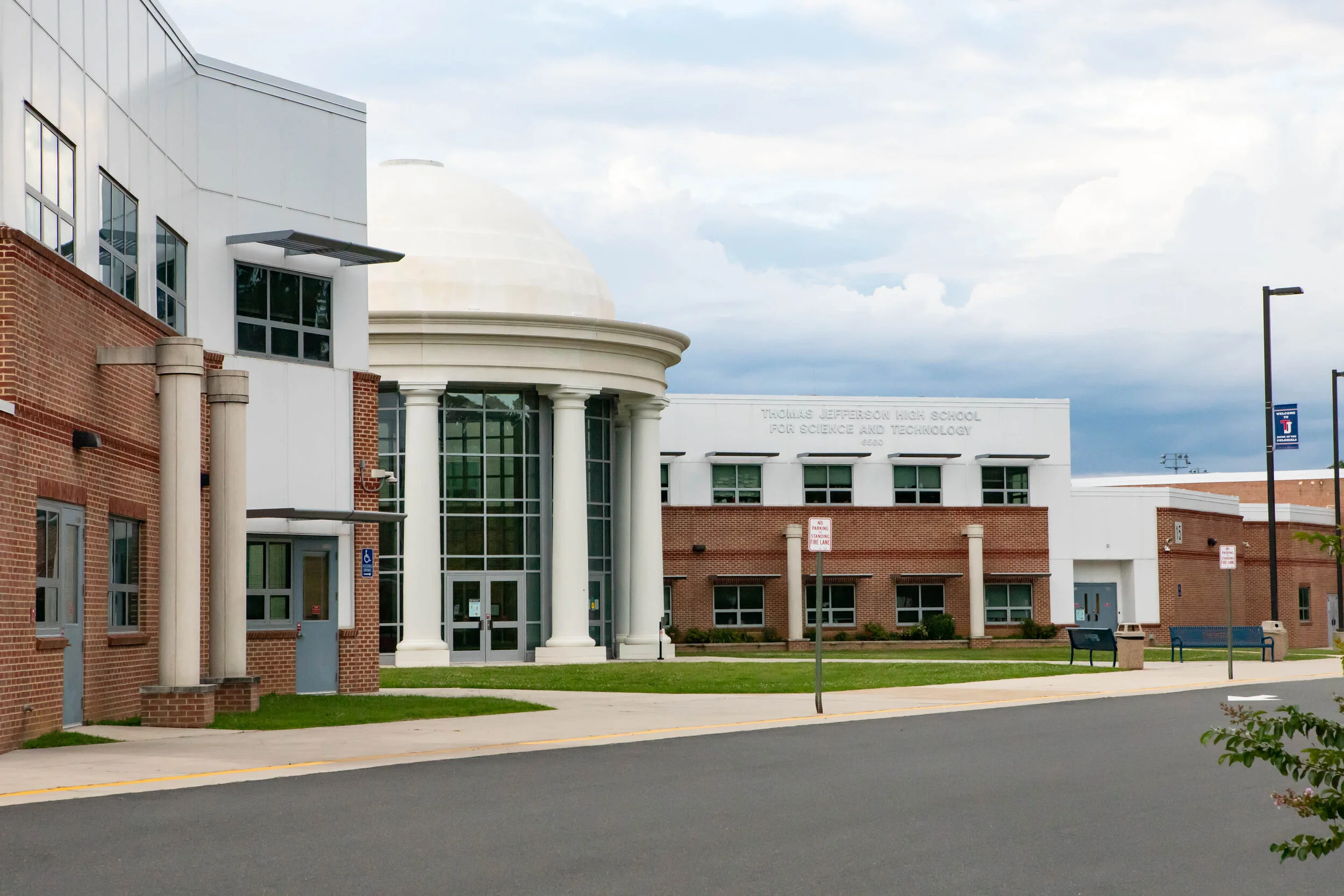 Thomas Jefferson High School campus